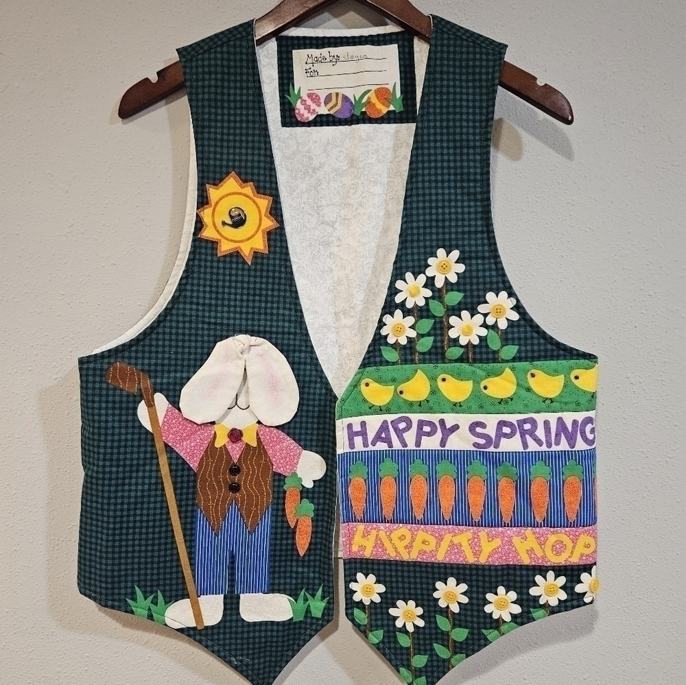 Easter Spring Vest - Picture 6 of 16